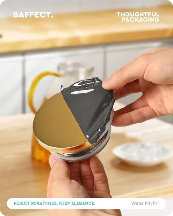 Стеклянный кувшин с крышкой 1,8 л Baffect