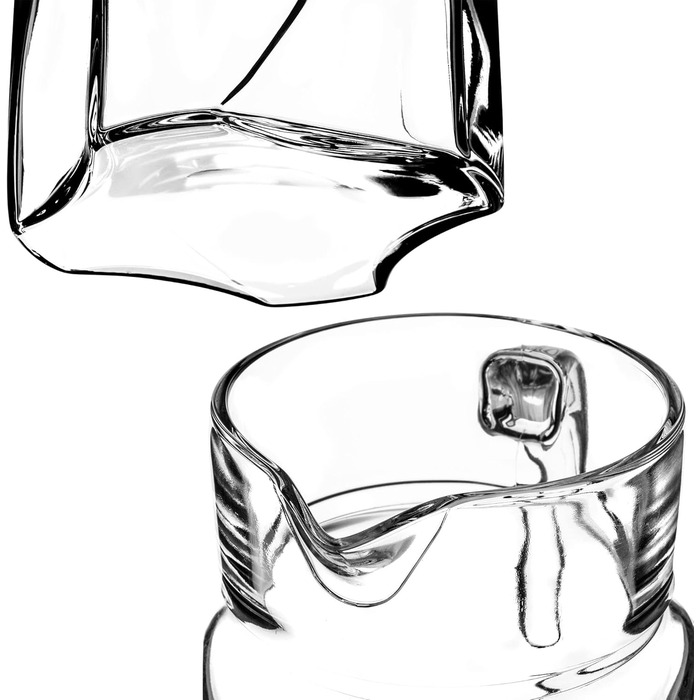 Скляний глечик з міцного скла 1,7 л KADAX