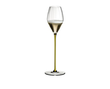 Бокал для шампанского 375 мл, желтая ножка, High Performance Riedel