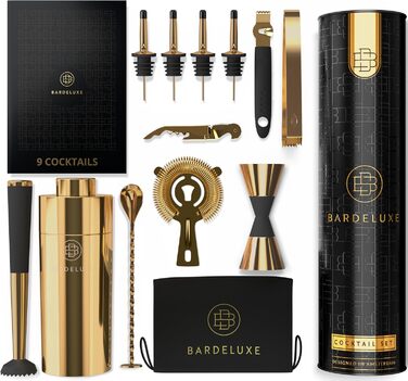 Набір для коктейлів преміум-класу 12 предметів BarDeluxe