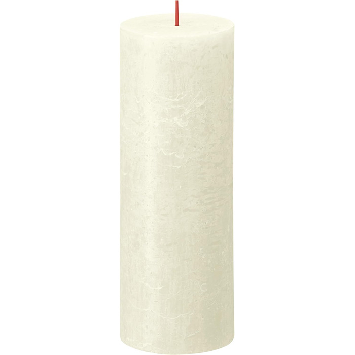 Свічки Bolsius Rustic Pillar Candles - Оливково-зелені - Набір з 4 шт. - Декоративні побутові свічки - Час горіння 60 годин - Без запаху - Натуральний рослинний віск - Без пальмової олії - Оливково-зелені (19 x 7 см, колір слонової кістки)