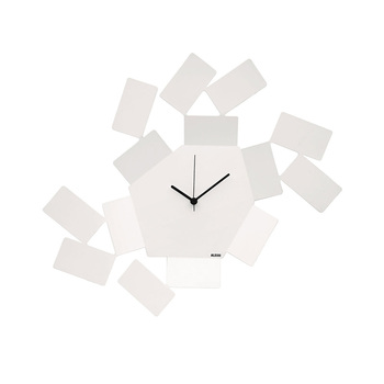 Настінний годинник 46х33,5х4 см білі Scirocco Alessi