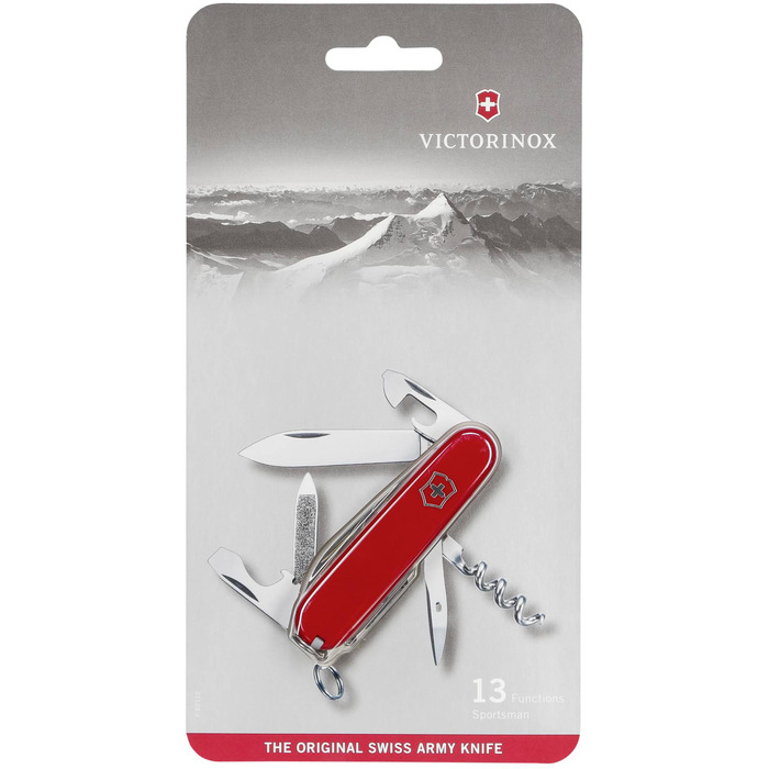 Ніж швейцарський 13 функцій, 84 мм, Victorinox Sportsman