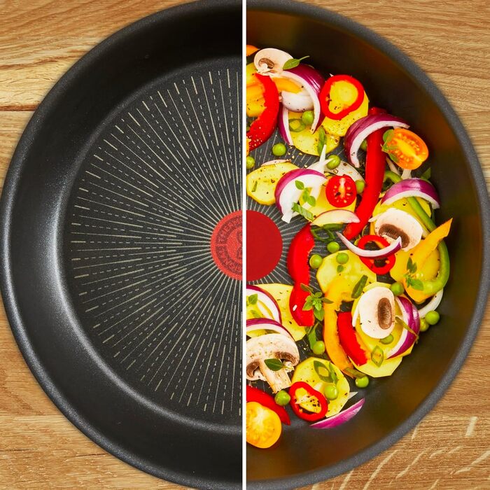 Набір посуду для індукційного приготування Tefal Ingenio Preference On з 15 предметів, зі знімною ручкою, що штабелюється, економить місце, з антипригарним покриттям, простий у використанні та чищенні, L97495 Набір посуду для каструль та сковорідок (Набір