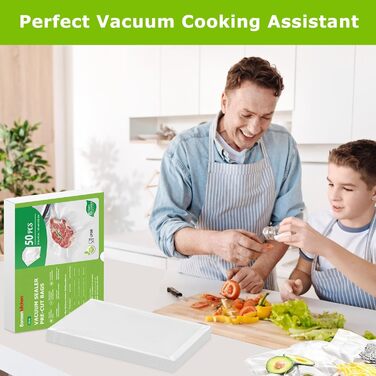 Вакуумные пакеты 50 пакетов 15 x 23 см Bonsenkitchen