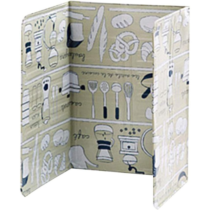 Сторонній кухонний сплеск, складна маслозахисна дошка, алюмінієва фольга, газова плита, щит, кухонна плита, сковорода, олія, сплеск, екран (синій), 3-