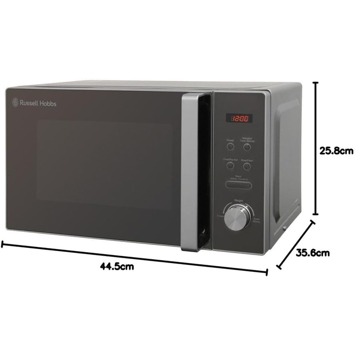 Мікрохвильова піч 17 л, 800 Вт RHM2086SS Russell Hobbs
