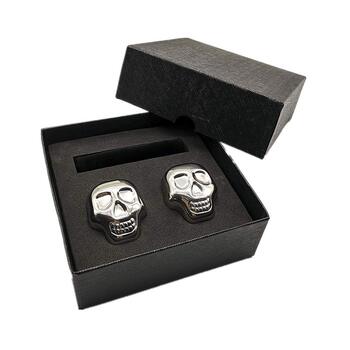 Набір металевих охолоджуючих каменів для віскі у формі черепів Ulalaza