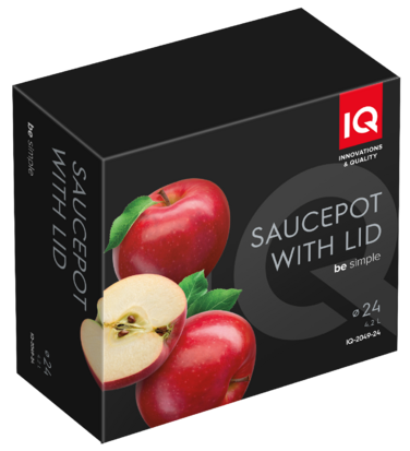 Кастрюля IQ Be Simple (4.2 л) 24 см (6996311)