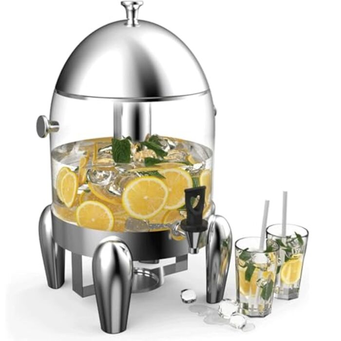 Диспенсер для напоїв з контейнером для льоду та підставкою 12 л Generisch