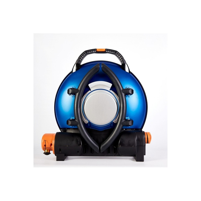 КОМПЛЕКТ Портативний переносний газовий гриль O-GRILL 900, синій + шланг в подарунок! Код: 011683