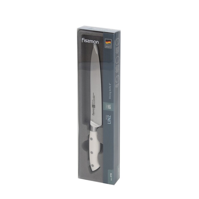 Нож Fissman гастрономический LINZ 20 см X50CrMoV15 сталь (2770)