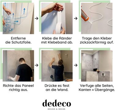 Брызкозащитный экран для кухонной стены 240 x 60 см dedeco