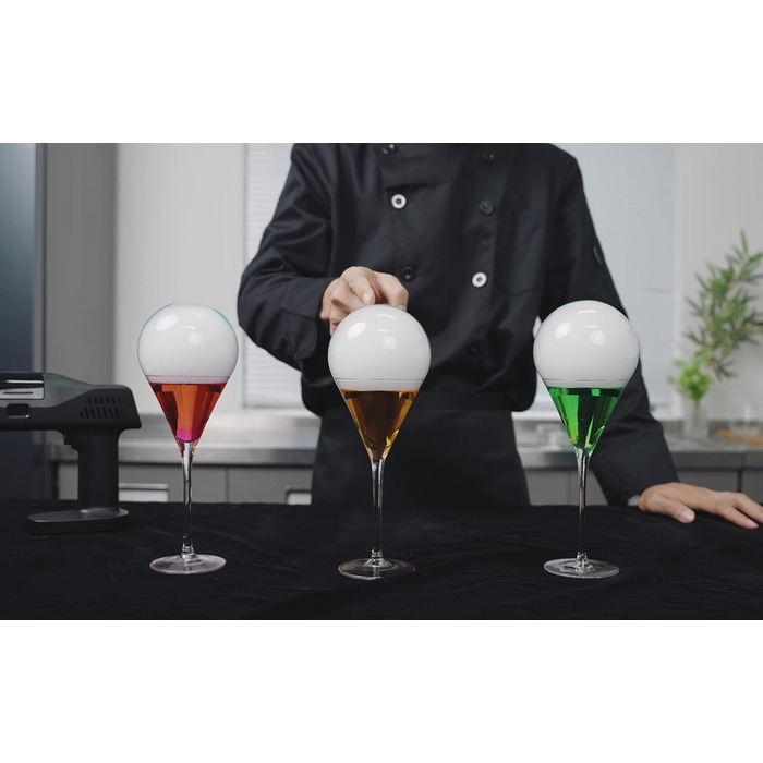 Коктейльный набор для копчения для виски и коктейлей MQLOON