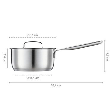 Ківш Fiskars All Steel 1,5 л матовий (1064750)