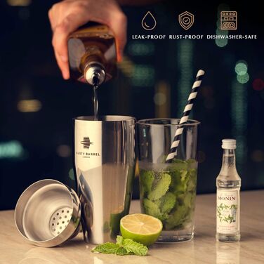 Набір для приготування коктейлів 8 предметів Rusty Barrel