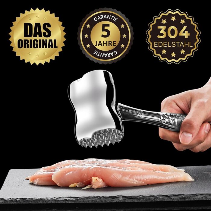 Молоток для м'яса з нержавіючої сталі 27,9 см Gourmet Easy