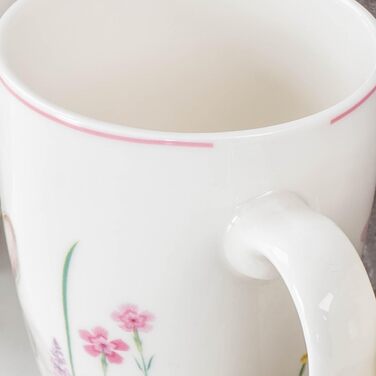 Набір із 4 чашок до великодня з малюнком кролика levandeo