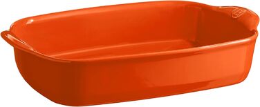 Форма для запекания прямоугольная 36,5 x 23,5 x 7 см, оранжевая Emile Henry