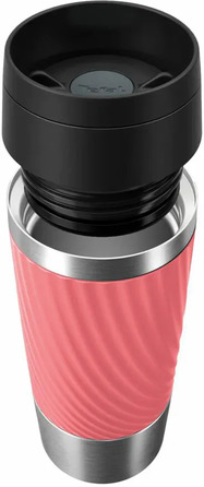 Tefal Термочашка Travel Mug Classic Twist, 0.36л, нержавіюча сталь, кораловий