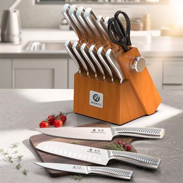 Набір ножів 14 предметів з японської сталі imarku