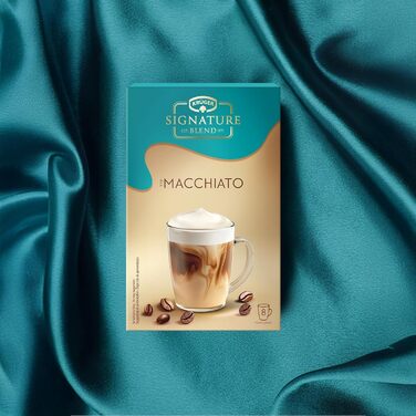 Растворимый кофе Macchiato в складной упаковке, 144 г Signature Blend KRÜGER
