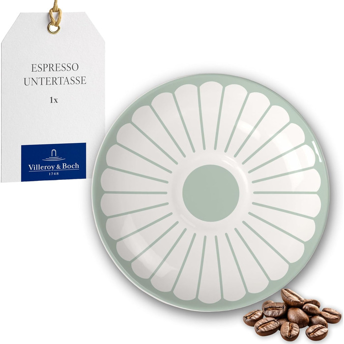 Блюдце до чашки для еспресо 11,7 см, злений Fleur Villeroy & Boch
