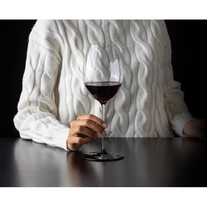 Бокал для красного вина Эрмитаж 668 мл, Fatto A Mano Black Tie Riedel
