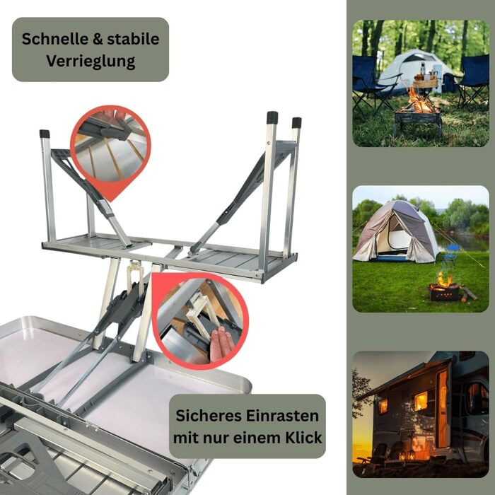 Премиум набор кемпингового стола и стульев wildvival