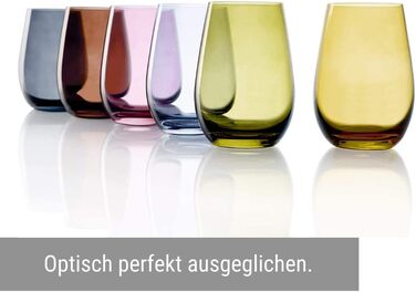 Склянки для води 465 мл, набір із 6 склянок, Elements Stölzle Lausitz