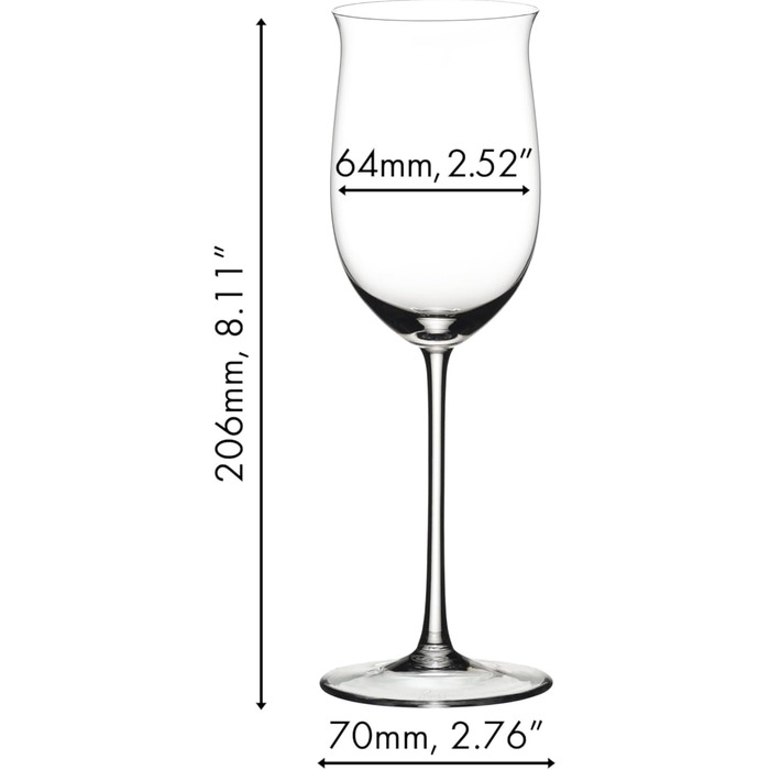 Фужер Rheingau 210 мл, кришталь, ручна робота, Sommeliers, Riedel