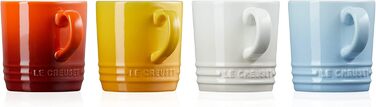 Набор из 4 кружек 350 мл, разноцветный Elements Le Creuset