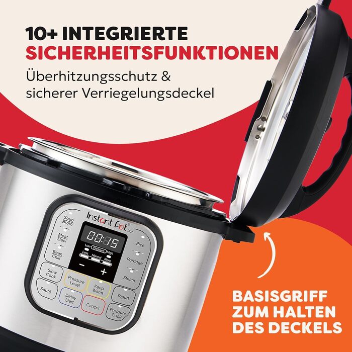 Електрична мультиварка 3 л 1000 Вт Instant Pot