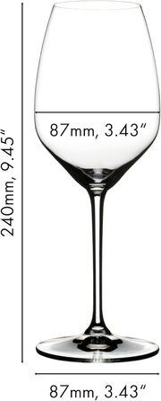 Набір з 2 келихів для білого вина Рислінг 0,49 л Extreme Riedel