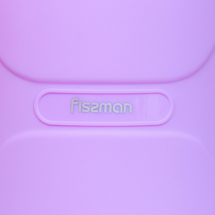 Термос Fissman 1800 мл, цвет фиолетовый пластиковый корпус со стеклянной колбой (19852)