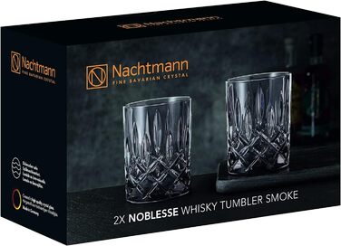 Набір склянок для віскі 295 мл, 2 предмети, димчастий Noblesse Nachtmann