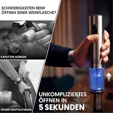 Електричний штопор для вина Twinz'up