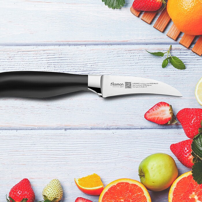 Ніж для чищення Fissman ELEGANCE 8 см (2477)