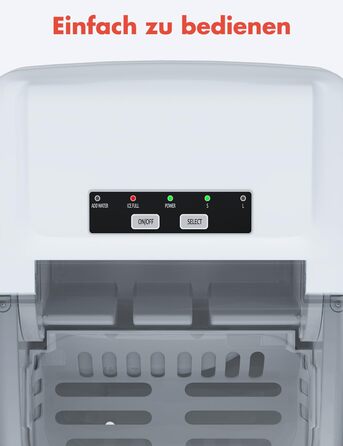 Льдогенератор 1,2 л 95 Вт белый KitchenBrothers