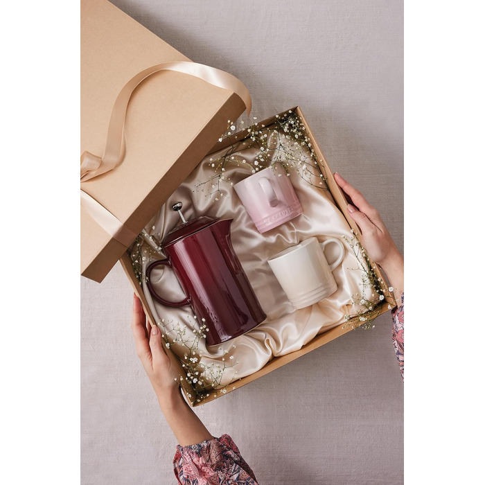 Френч-пресс 1 л, темно-красный Le Creuset