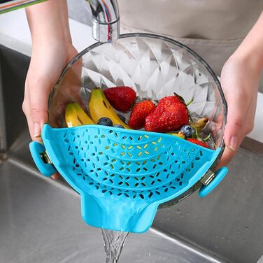 Силіконовий друшляк із застібкою для каструль Fulenyi