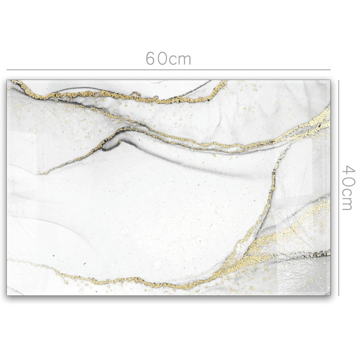 Кухонний фартух зі скла 60 х 40 см timalo