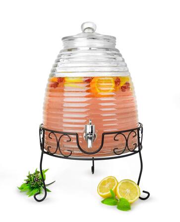 Диспенсер з металевим краном та підставкою 9 л Sendez