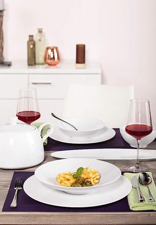 Набор тарелок 12 предметов белый Fashion Seltmann