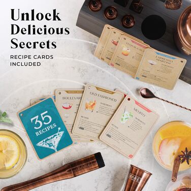 Професійний набір барного приладдя 14 предметів Bare Barrel