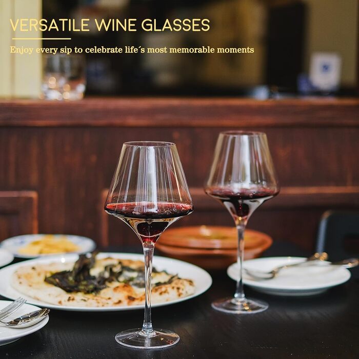 Набор бокалов для красного вина 4 шт 480 мл BACLIFE