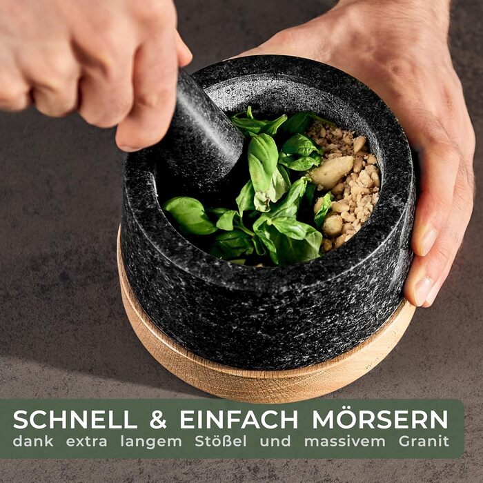 Ступка з товкачем 14 см WALDWERK