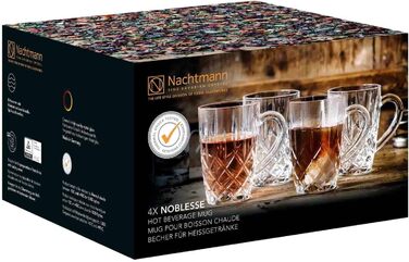 Набор кружек для горячих напитков 0,35 л, 4 предмета, Noblesse Nachtmann