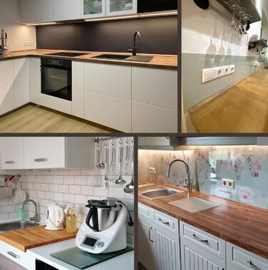 Кухонный фартук подходит для всех поверхностей 220 х 60 см StickerProfis