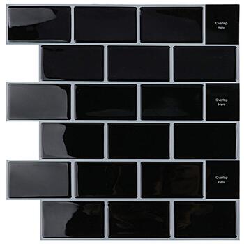 Набір з 10 3D-наклейок на плитку 30 х 30 см Yoillione